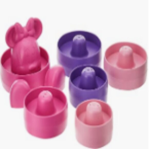 NIB Green Toys Disney Baby Exclusive - Minnie Mouse Stacker - Picture 6 of 8